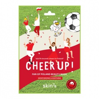 SKIN79 Silnie nawilżająca maska w płacie Fan of Poland Beauty Mask Cheer Up 25ml