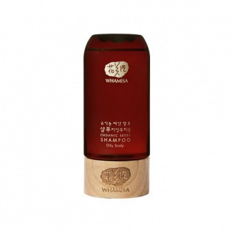 WHAMISA MINI PRODUKT Odświeżający szampon do przetłuszczającej się skóry głowy Organic Seeds Shampoo Oily Scalp 105ml