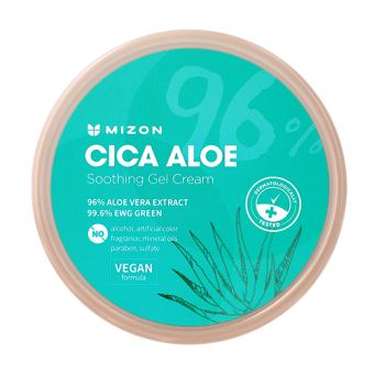 MIZON Kojący żel-krem do ciała i twarzy Cica Aloe Soothing Gel Cream 300g