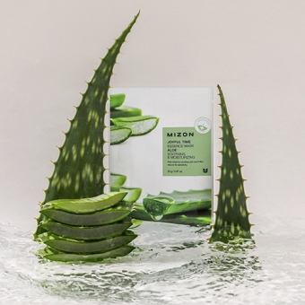 MIZON Kojąca maska w płacie z ekstraktem z aloesu Joyful Time Essence Mask Aloe 23g