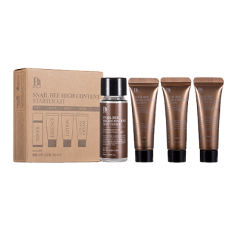 BENTON Zestaw mini produktów Snail Bee High Content Starter Kit (20ml+3x12g )