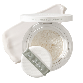 VILLAGE 11 Kompaktowy krem przeciwsłoneczny do twarzy Perfect Airy Sun Cushion SPF 50+ PA++++ 14g