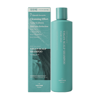 VILLAGE 11 Wegański szampon przeciw wypadaniu włosów Vegan Deep Balance Scalp Shampoo 300g