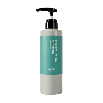 VILLAGE 11 Szampon do włosów o zapachu piżma Perfume Musk Shampoo 500g